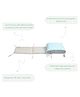 SOVANA Cotton Sateen Cot/Crib Bumper - Popeye the Sailor