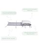 SOVANA Cotton Sateen Cot/Crib Bumper - Princess Unicorn