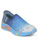 LIBERTY Abstract Printed Shoes - Blue