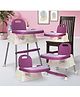 LuvLap 4 in 1 Convertible Baby High Chair with Footrest, Convertible to High Chair, Low Chair & Booster Seat, Essential Baby Feeding Chair  Purple