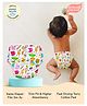BASIC for Baby Reusable Cloth Diapers for Babies l Adjustable & Washable l 3M - 3Y l Rash Free Diaper - Doodles