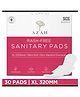 AZAH Sanitary Pads for Women |100% Rash-Free sanitary napkins | 3x More Absorption, Cottony Soft and Dry XL (Pack of 30)