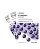 The Face Shop Real Nature Blueberry Masksheet | Korean Skin Care (Pack of 3) 20g
