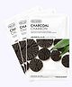The Face Shop Real Nature Charcoal Face Mask | Korean Skin Care (Pack of 3) 20 g Each