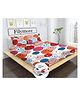Filymore Kids Elastic fitted Smile Theam Double bedsheet with two pillow cover made with pure microfiberQ