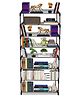 Urban Choice 8-Tier Open Metal Frame Shoe Rack - Black