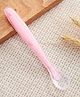 Domenico Baby Love Soft Tip SiliconeGel Spoon - Pink