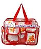 Domenico Baby Diaper Nappy Changing Baby Diaper Bag Baby Bag Mummy Bag Handbag Mama's Bag Diaper Bag One Size - Red
