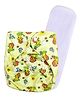 DOMENICO Washable Baby Diaper Premium Cloth Diaper Reusable, Adjustable Size, Waterproof, Pocket Cloth Diaper Nappie (1 Diaper and 1 Insert Pad)