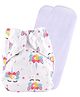 DOMENICO Washable Baby Diaper Premium Cloth Diaper Reusable, Adjustable Size, Waterproof, Pocket Cloth Diaper Nappie (1 Diaper and 2 Insert Pad)