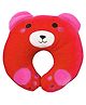 Domenico Baby Soft Neck Support Pillow for Head Shaping Shape Supporter Dog Face Pillow - Red