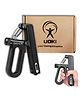 UDKI Blaze Black Hand Grip Strengthener with Smart Timer & Counter, Adjustable Resistance 10-120kg, O-Shape