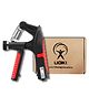 UDKI MACHO Hand Grip Strengthener Counter - Adjustable Resistance 10-120 kg - Red