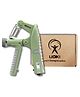 UDKI MACHO Hand Grip Strengthener Counter - Adjustable Resistance 10-120 kg - Green