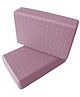UDKI Dotted Texture Anti-Slip Yoga Block Set of 2, (Purple)