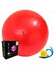 UDKI Gym Ball for Exercise Red 65 cm Diameter