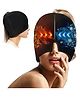 UDKI Migraine Relief Ice Head Cap ,Black | Hot & Cold Therapy Hat