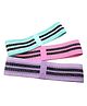 UDKI Squat Strap Hip Resistance Bands - Set of 3 (86cm, 76cm, 66cm)