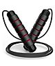 UDKI Adjustable Red Jump Rope with Ball Bearings