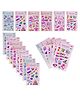 Birthday Popper Happy Birthday 3D Stickers for Kids as Birthday Return Gifts  20 Sheets Set | Assorted Balloons, Cakes, Gifts, Crowns Designs| Decoration Stickers for Children's Craft Activity