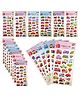 Birthday Popper Vehicle 3D Stickers as Birthday Return Gifts for Kids 20 Sheet Set | Assorted Cars, Truck, Bus, Construction Vehicles Fun Designs | Sticker Pack for Toddlers, Crafts, Summer Activity