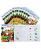 Birthday Popper Jungle Theme Activity Books for Kids as Birthday Return Gifts - Set of 15 | Word Searches, Puzzles, Coloring & Educational Games | Classroom Rewards, Holiday Fun for Children Aged 3-8