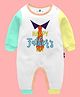 The Peppy Tend 100% Cotton Fathers Day Theme Full Sleeves Happy Fathers Day Text Printed Romper - Multi Colour
