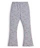 JusCubs Cotton Lycra Floral Swirl Printed Leggings - Multi Colour