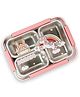 Little Surprise Box Princess Magic Printed stainless Steel Kids Lunch Box with - Pink