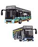 Magicwand 1:32 Scale Die-Cast Metal City or Space Bus Large with Openable Openable Doors Lights & Music City or Space Pack of 1