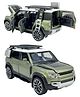 Magicwand 1:32 Scale Die-Cast Defender Guards Metal Car with Openable Doors,Pull Back Action,Blinking Lights Pack of 1 Colors as Per Stock