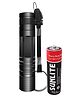 Magicwand Round Moon Shaped Light Aluminium Alloy Torch with Convex CREE Led