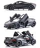 Magicwand 1:32 Scale Die-Cast Metal P1 with Openable Doors,Music,Lights & Pull Back Action Pack of 1 Colors as Per Stock