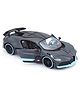 Magicwand 1:32 Scale Die-Cast Metal Divo with Openable Doors,Pull Back Action,Working Headlights & Tail Lights 3 Yrs & Up Pack of 1 Grey