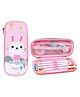 Magicwand (Eva) Large Capacity 3D Embossed Rabbit Print Waterproof Hardtop Eva Pencil Case Pack Of 1 (Multicolored)