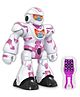 Magicwand R/c Walking Dancing J-605 Robot with Music & Lights Pack of 1 Cherry or Blue