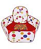 Magicwand Large Size Polyester Multi-Colored Polka-Dot Pop-up Activity Ball-Pool with 35 Balls Multi-Colored Age up to 3 yrs