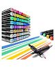 Magicwand Pack of 24 Colors Dual Tip Art Markers Pen For Manga And Impressions For Art Lovers with Plastic BOX Multi-Colored