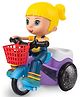 Magicwand Bump & Go Stunt Tricycle Girl Toy with 3D Lights for Kids