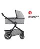 Nuna Demi Grow Baby Stroller-With Cup Holder-Converts to Double or Twin Stroller-Custom Dual Suspension-Pram - Grey