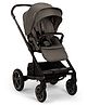 Nuna Mixx Next Baby Stroller-Height Adjustable Parent Handle Bar-Big Rear Wheels- Grey