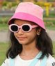 DukieKooky Sun Protection Solid Bucket Hat - Pink