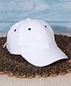 DukieKooky Eyelets Embroidered Baseball Cap - White