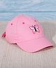 DukieKooky Butterfly Embroidered Baseball Cap - Pink