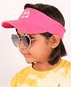 DukieKooky Babe Text Designed Visor Cap - Pink