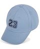 DukieKooky Cotton 23 Numerical Embroidered Baseball Cap - Blue