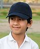 DukieKooky Cotton Solid Baseball Cap - Black