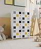 Butterthief Cartoon Printed Collapsible Wardrobe, 6 Cubes Almirah for Kids & Toddlers -  White