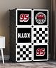 Butterthief Cartoon Printed Collapsible Wardrobe, 6 Cubes Almirah for Kids & Toddlers -  Charcoal Grey