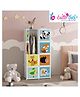 Butterthief Cartoon Printed Collapsible Wardrobe, 8 Cubes Almirah for Kids & Toddlers -  Blue
